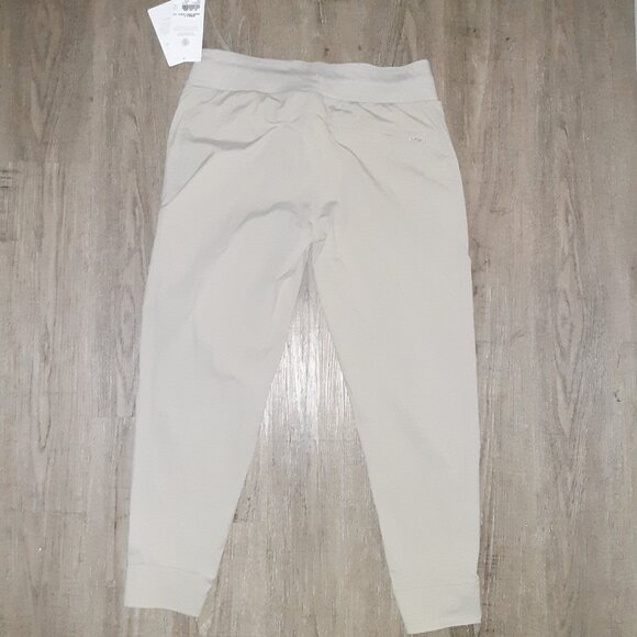 Athleta Trekkie North Jogger *ECRU * Tan / Cream / Beige * New With Tags * Sz 12 - Picture 4 of 9